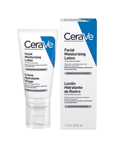 [3337875597449] Loción Hidratante Cera Ve Cara 52 Ml 