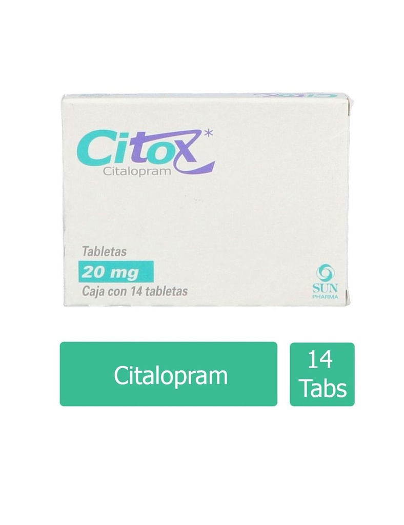 Citox 20 Mg 14 Tabletas | Club Presalud