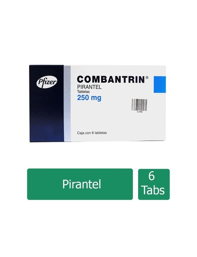 [7501287668271] Combantrin 250 Mg 6 Tabletas 