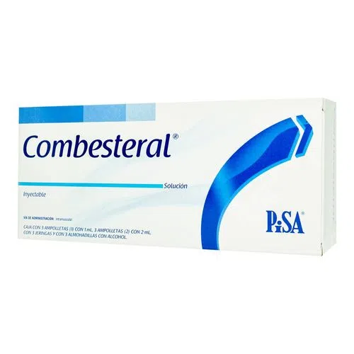 [7501125139543] Combesteral Soliny 3 Ampolletas 1 Ml Y 3 Ampolletas 2 Ml 