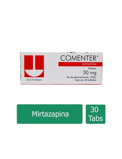 [7501871720941] Comenter 30 Mg 30 Comprimidos 