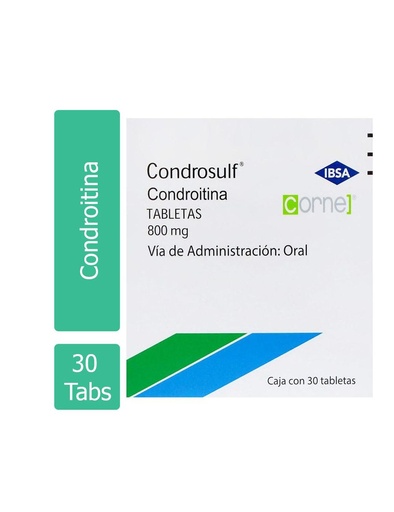 [7680516100161] Condrosulf 800 Mg 30 Tabletas 