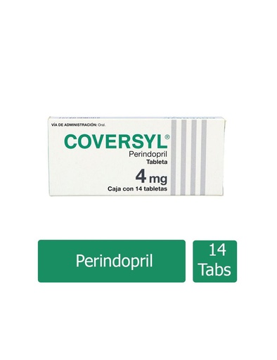 [7501070615376] Coversyl 4 Mg 14 Tabletas 