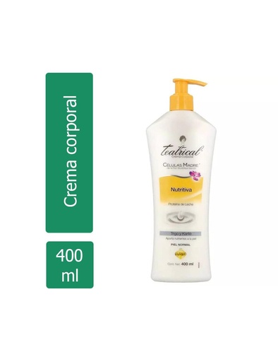 [650240030963] Crema Teatrical Células Madre Nutritiva 400 Ml 