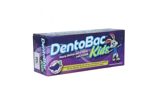 [7501086313860] Dentobac Kids Crema Dental 60 Ml 