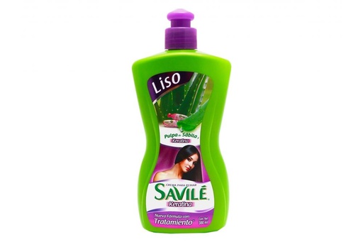 [7506192504065] Crema Savilé Para Peinar Liso Keratina 300 Ml 