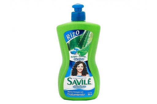 [7506192505543] Crema Savilé Para Peinar Biotina Rizos 300 Ml 