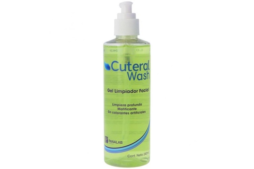 [7508006183435] Cuteral Wash Limpiador Facial Gel 240 Ml 