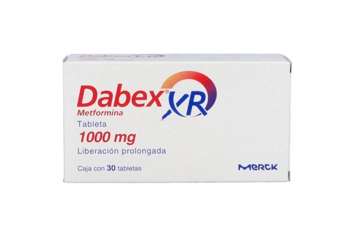 [7501298217130] Dabex Xr 1000 Mg Liberación Prolongada 30 Tabletas 