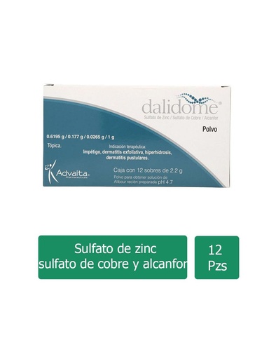 [7501258200011] Dalidome Polvo 12 Sobres 