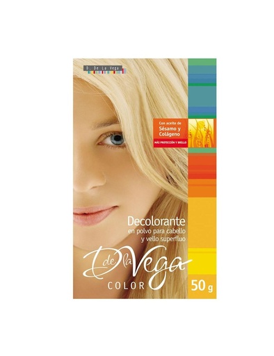 [7501289900065] Decolorante D La Vega Polvo Sobre 50 G 