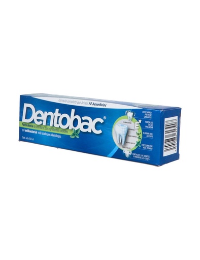 [7501086313907] Dentobac Crema Dental 150 Ml 