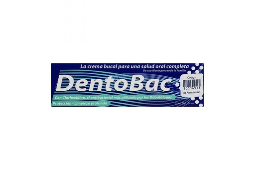 [7501086313853] Dentobac Crema Dental 24 Ml 
