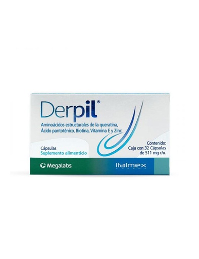 [7501390914074] Derpil 415 Mg Suplemento Alimenticio 32 Cápsulas 