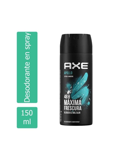 [7791293025780] Desodorante Axe Men Apollo Spray 150 Ml 