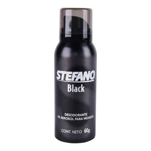 [7509546066592] Desodorante Stefano Black Spray 60 G 