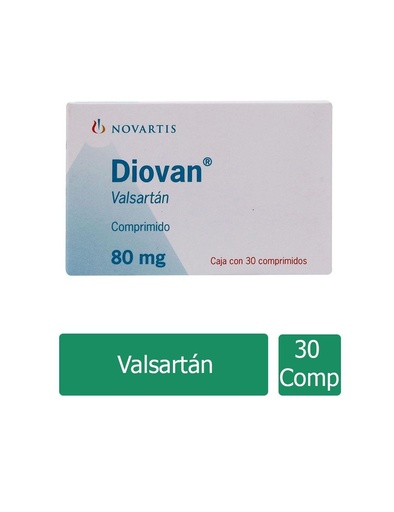 [7501094916640] Diovan 80 Mg 30 Comprimidos 