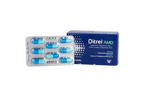 [7501390913343] Ditrei Amd 626 Mg Suplemento Alimenticio 32 Cápsulas 