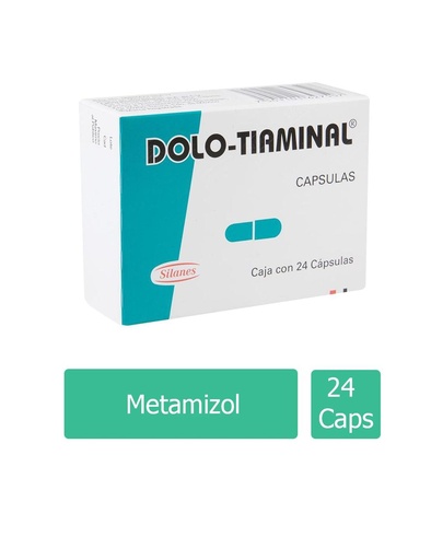 [7501101627507] Dolo Tiaminal 24 Cápsulas 
