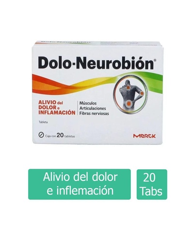 [7501298223704] Dolo-Neurobión 20 Tabletas 