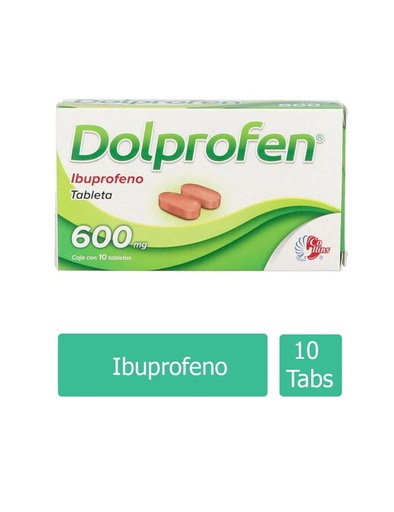 [780083148843] Dolprofen 600 Mg Caja Con 10 Tabletas