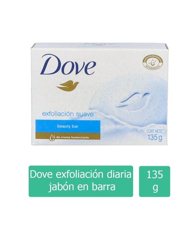 [7501056371159] Jabón Dove Exfoliación Diaria 135 G 