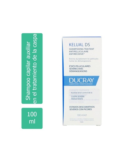 [3282776382109] Kelual Ds Ducray Shampoo 100 Ml 