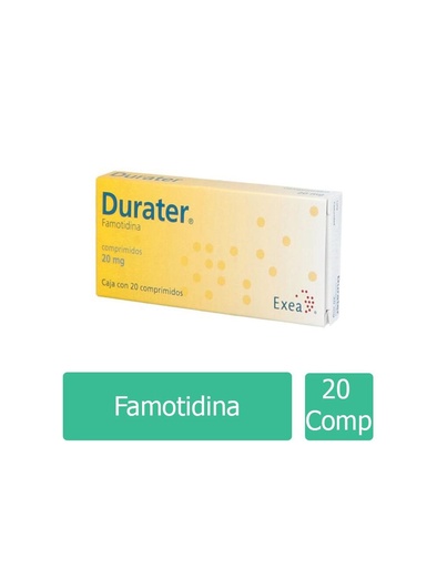 [7501314704620] Durater 20 Mg 20 Comprimidos 