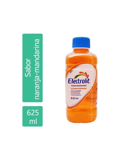 [7501125104688] Electrolit Suero Rehidratante Botella Con 625Ml Sabor Naranja- Mandarina