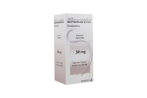 [7501165005532] Eloxatin 50 Mg Solución Inyectable Frasco Ámpula 10 Ml 