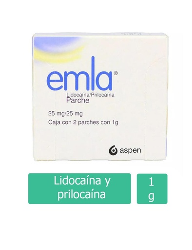 [7502253073617] Emla 2 Parches 1 G 