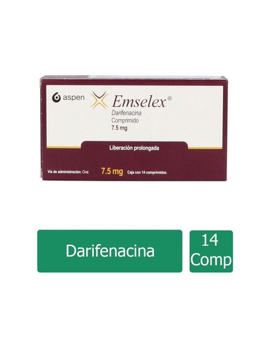 [7502209850088] Emselex 7.5 Mg 14 Comprimidos 