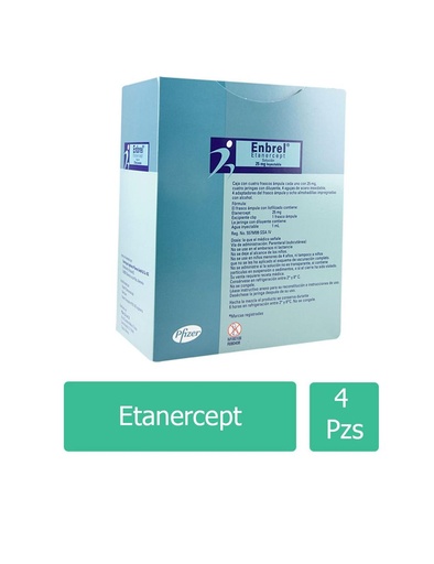 [7501108715412] Enbrel 25 Mg 4 Frasco Ámpula 