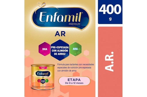 [7506205805028] Fórmula Especializada Enfamil Premium A.R. 400 G 