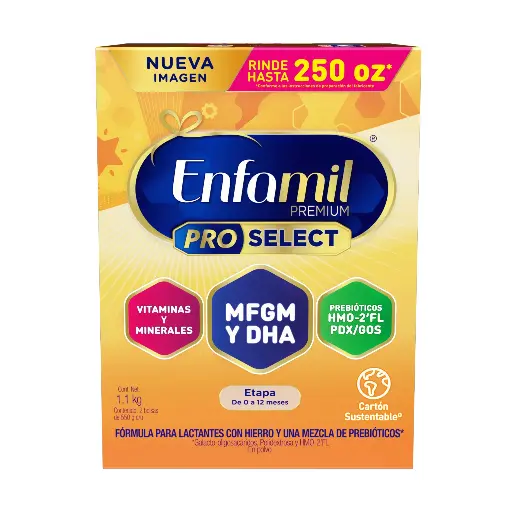 [7506205809033] Fórmula Infantil Enfamil Premium Etapa 1 1.1 Kg 