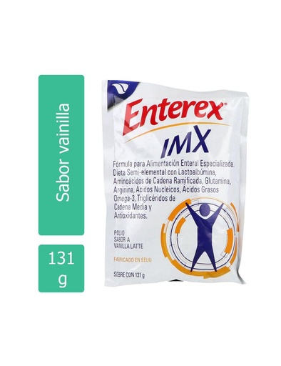 [612197855556] Enterex Imx Vain Suplemento Alimenticio Polvo 131 G 