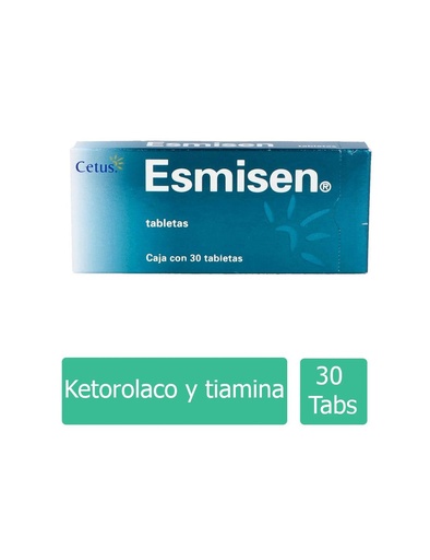 [7501314703944] Esmisen 30 Tabletas 