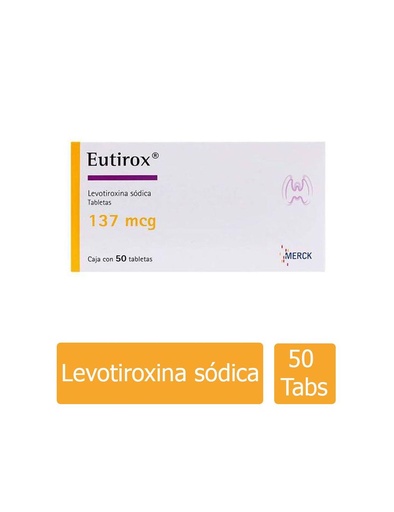 [7501298214436] Eutirox 137 Mcg 50 Tabletas 
