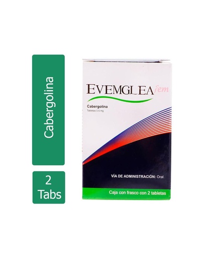[7502216798120] Evemglea Fem 0.5 Mg 2 Tabletas 