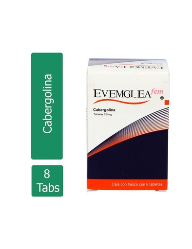 [7502216798144] Evemglea Fem 0.5 Mg 8 Tabletas 