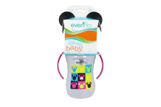 [7501027515230] Biberón Disney Evenflo Cuello Ancho 3 en 1 