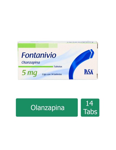 [7501125154515] Fontanivio 5 Mg 14 Tabletas 