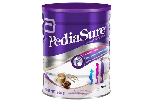 [7501033957222] Pediasure Plus Infantil Chocolate Polvo 900 G 