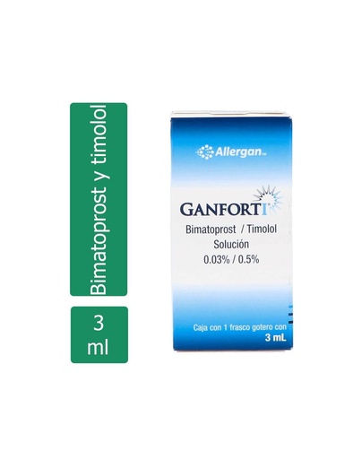 [7501201400635] Ganforti 0.03/0.5% Solución Frasco 3 Ml 