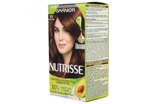 [7501027236081] Tinte Garnier Nutrisse 55 Avellana 