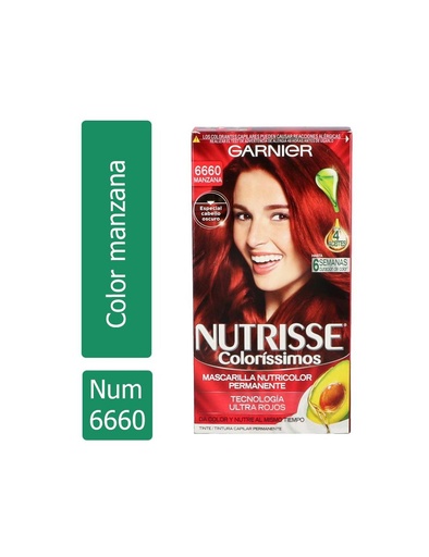 [7506078959996] Tinte Garnier Nutrisse Coloríssimos 6660 Manzana 