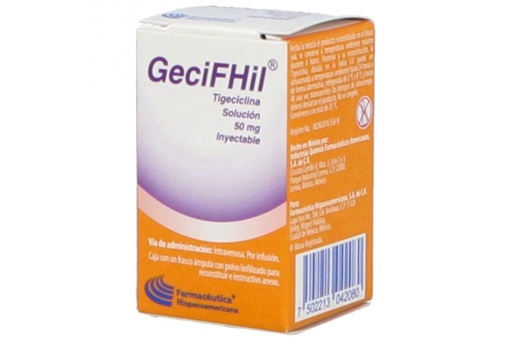 [7502213042080] Gecifhil 50 Mg Solución Inyectable Frasco Ámpula 