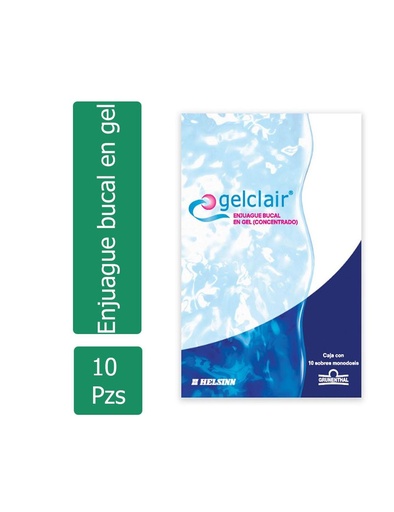 [7502209290556] Gelclair Gel 10 Sobres 