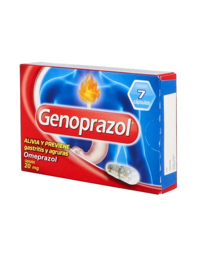 [650240036354] Genoprazol 20 Mg Blister 7 Cápsulas 