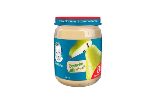 [75004767] Gerber Papilla Pera 3Era Etapa Frasco Con 170 G